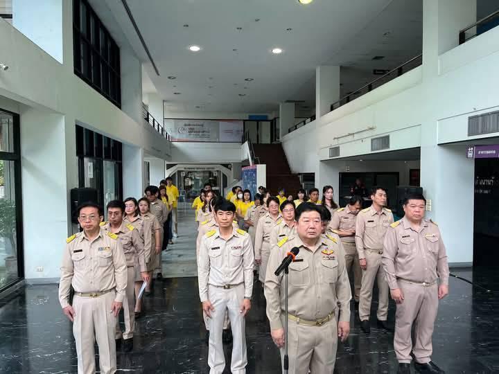 กน.กสอ. เข้าร่วมพิธีปฏิญาณตนเพื่อเป็นข้าราชการที่ดีและพลังของแผ่นดินเนื่องในวันข้าราชการพลเรือน