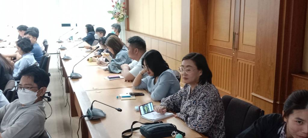 การประชุมกองพัฒนานวัตกรรมและเทคโนโลยีอุตสาหกรรม ประจำเดือน มิถุนายน 2568