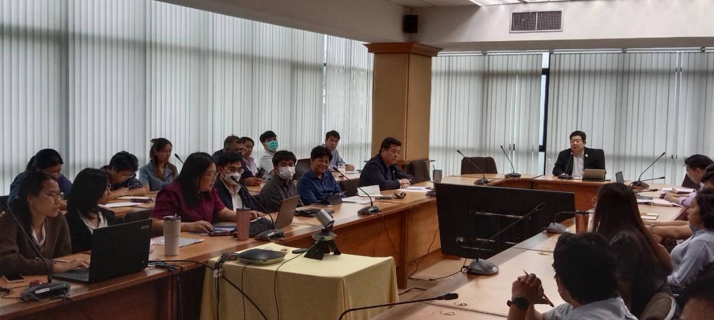 การประชุมกองพัฒนานวัตกรรมและเทคโนโลยีอุตสาหกรรม ประจำเดือน มิถุนายน 2568