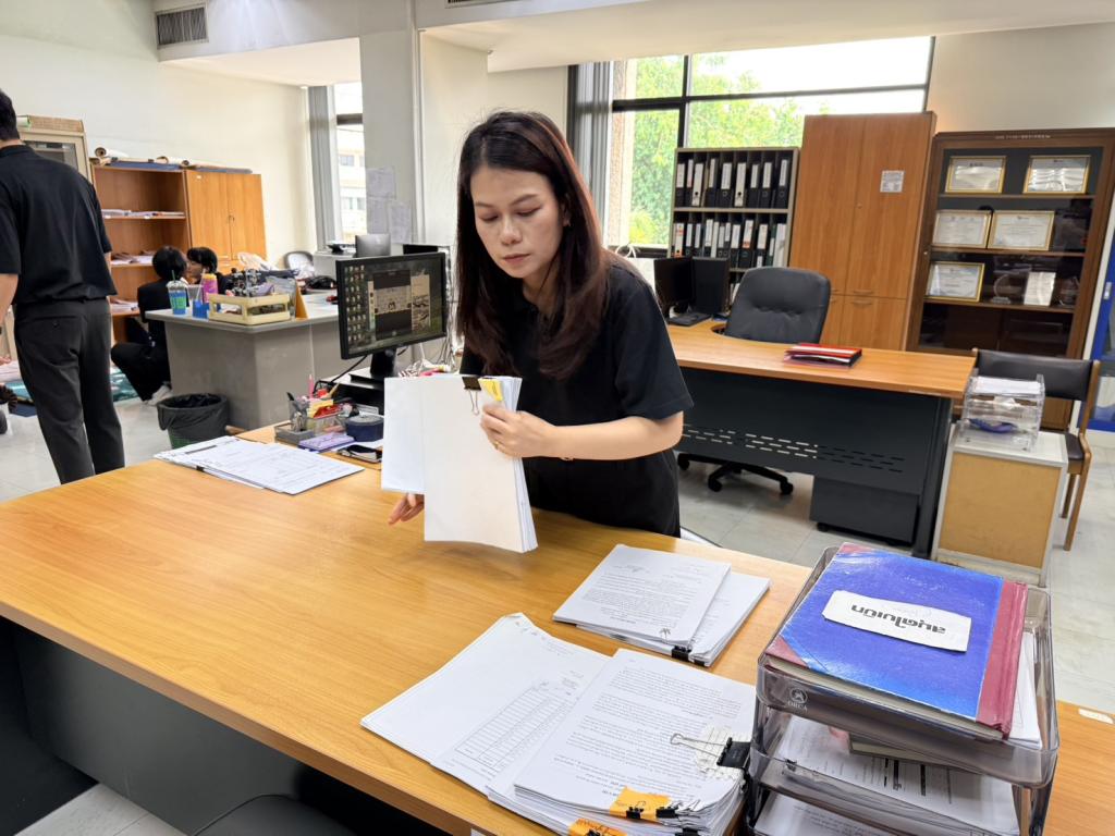 กน.กสอ.ร่วมกันทำกิจกรรม “รวมพลังชาว กน.กสอ. ทำ 5ส. ปรับพื้นที่ให้น่าอยู่พร้อมรับการปฏิบัติงาน”